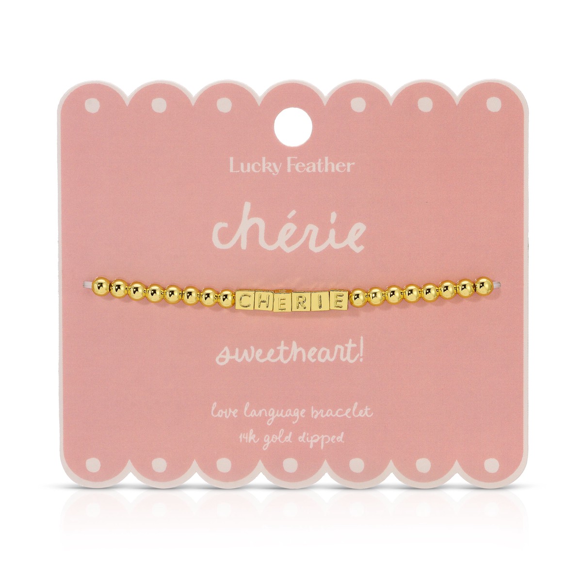 'Cherie' Love Language Bracelet